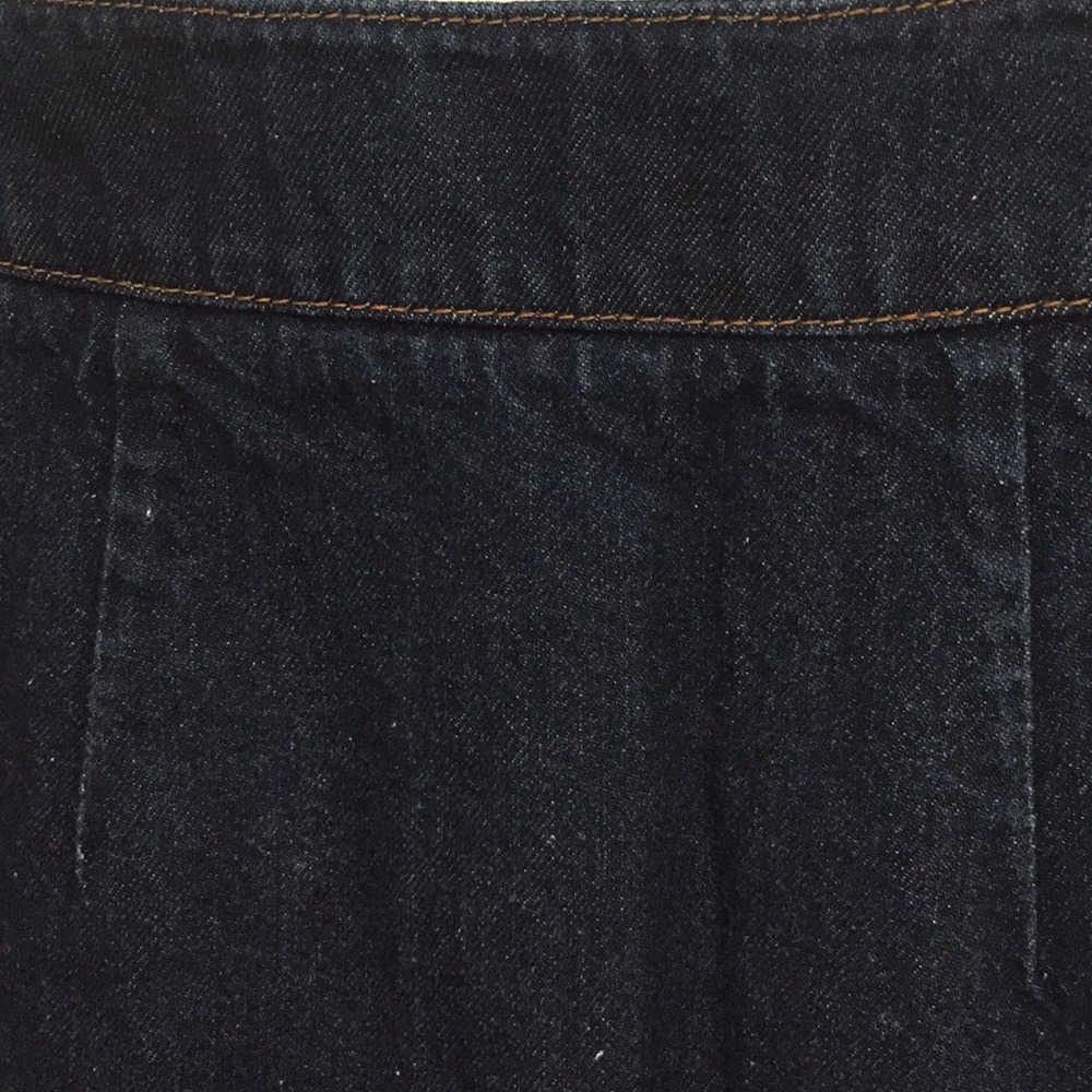 Topshop Moto Full Zip Denim Mini Skirt - Picture 11 of 16